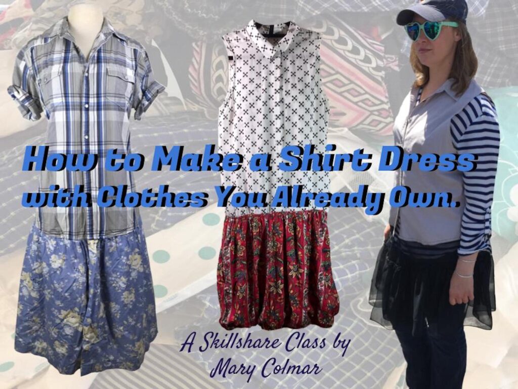 How To Make A Shirtdress with Clothes You Already Own